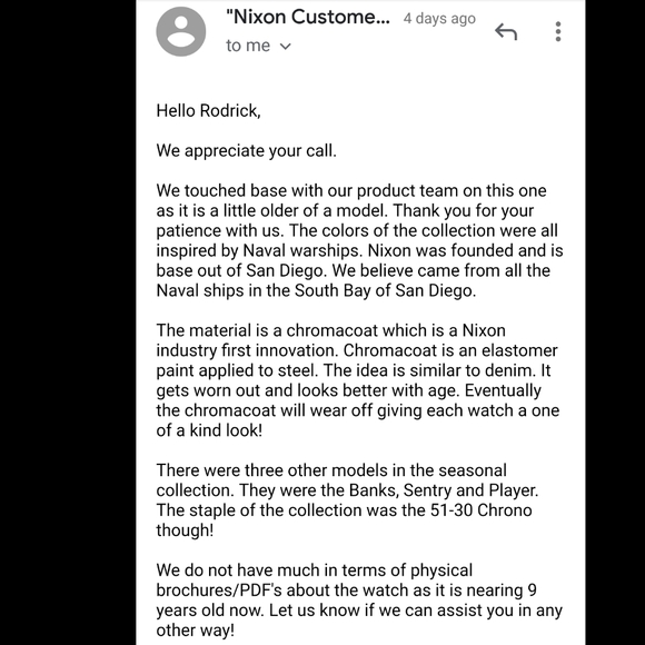 Nixon 51-30 Chronograph Gunship (Rare Condition) - Picture 6 of 8